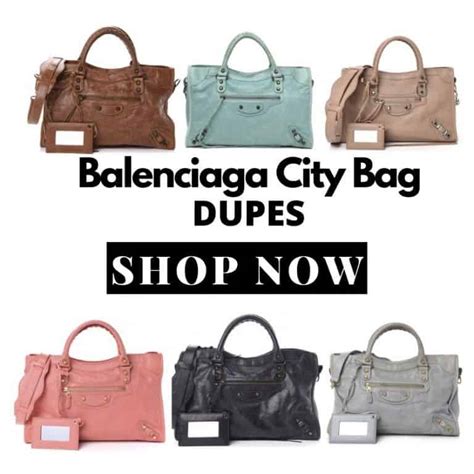 dupe balenciaga city bag|balenciaga city bag dupe designer.